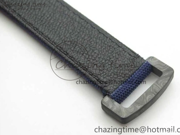 1222 Daytona DIW Carbon OMF Best Edition Blue Paint Dial on Deep Blue Nylon Strap A Tailored 2842